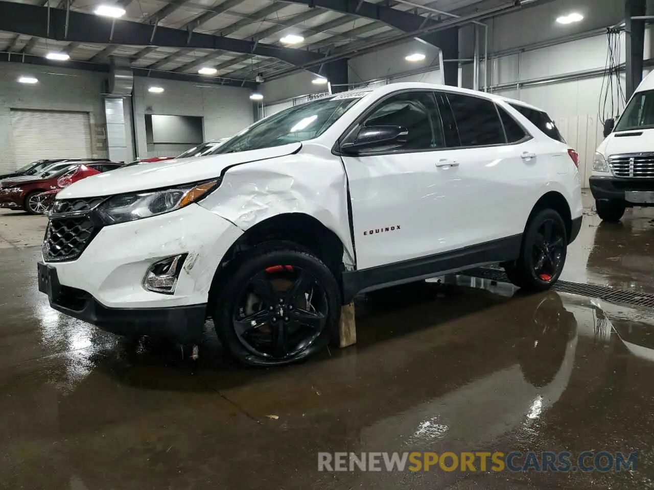 1 Photograph of a damaged car 2GNAXVEX7K6194806 CHEVROLET EQUINOX 2019