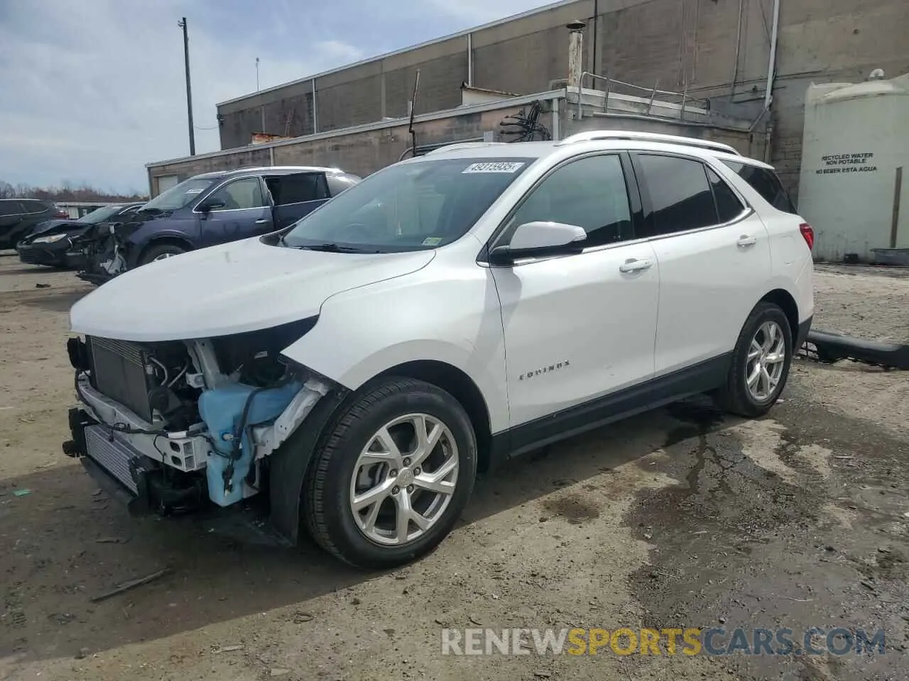 1 Photograph of a damaged car 2GNAXVEX7K6197284 CHEVROLET EQUINOX 2019