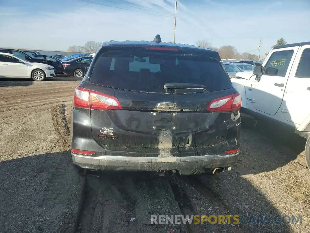 6 Photograph of a damaged car 2GNAXVEX8K6217347 CHEVROLET EQUINOX 2019