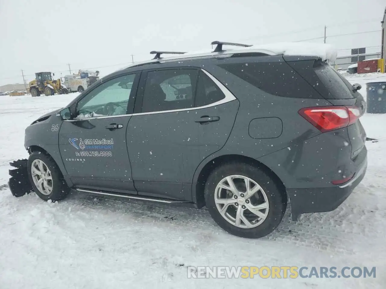 2 Photograph of a damaged car 2GNAXVEX9K6213162 CHEVROLET EQUINOX 2019