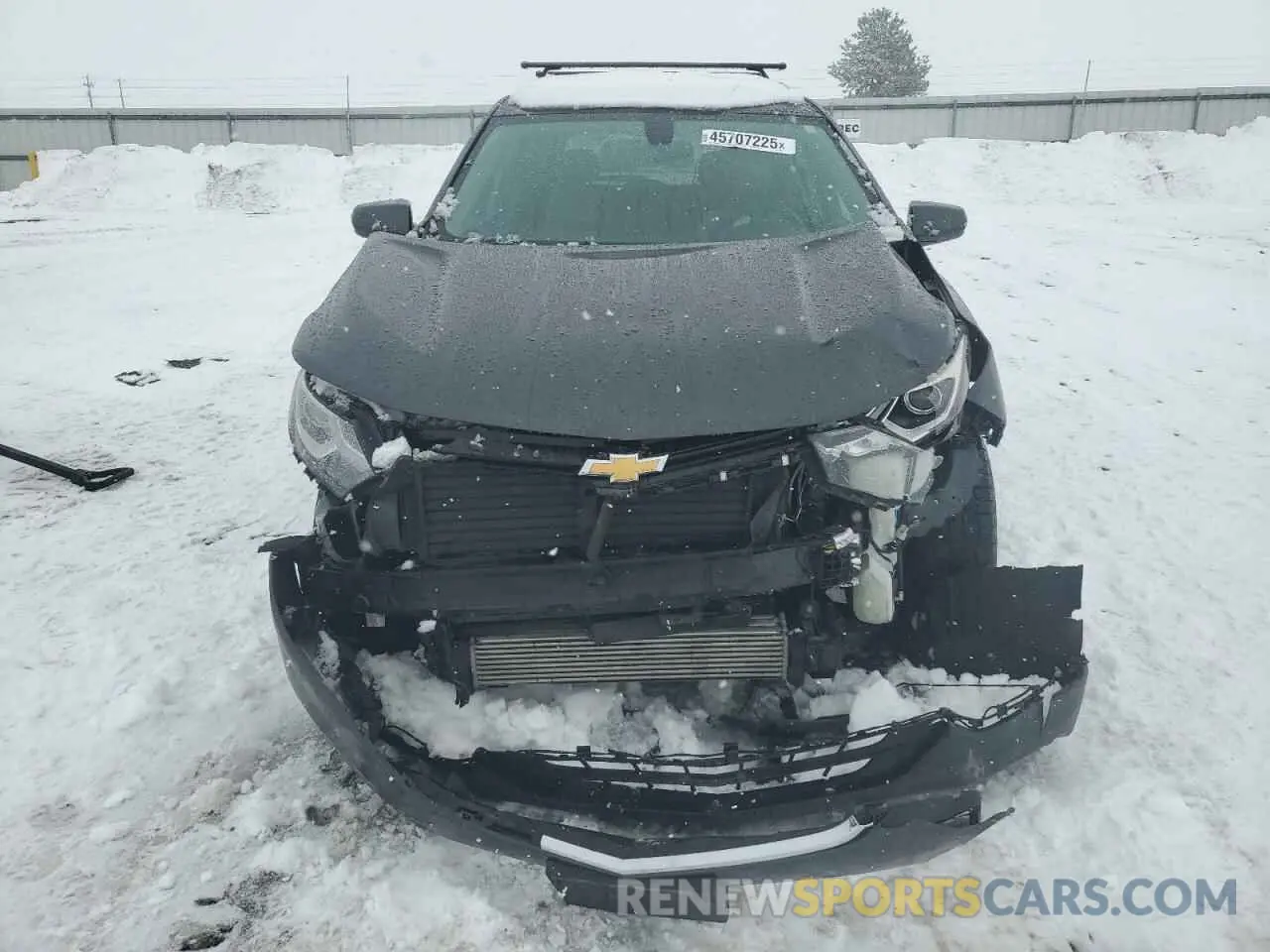 5 Photograph of a damaged car 2GNAXVEX9K6213162 CHEVROLET EQUINOX 2019