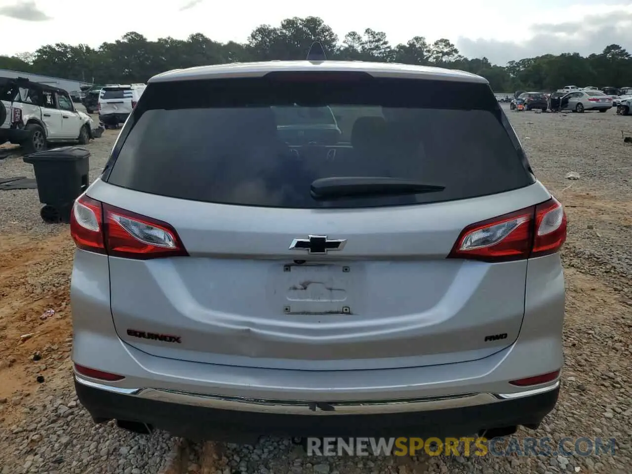 6 Photograph of a damaged car 2GNAXVEX9K6244184 CHEVROLET EQUINOX 2019