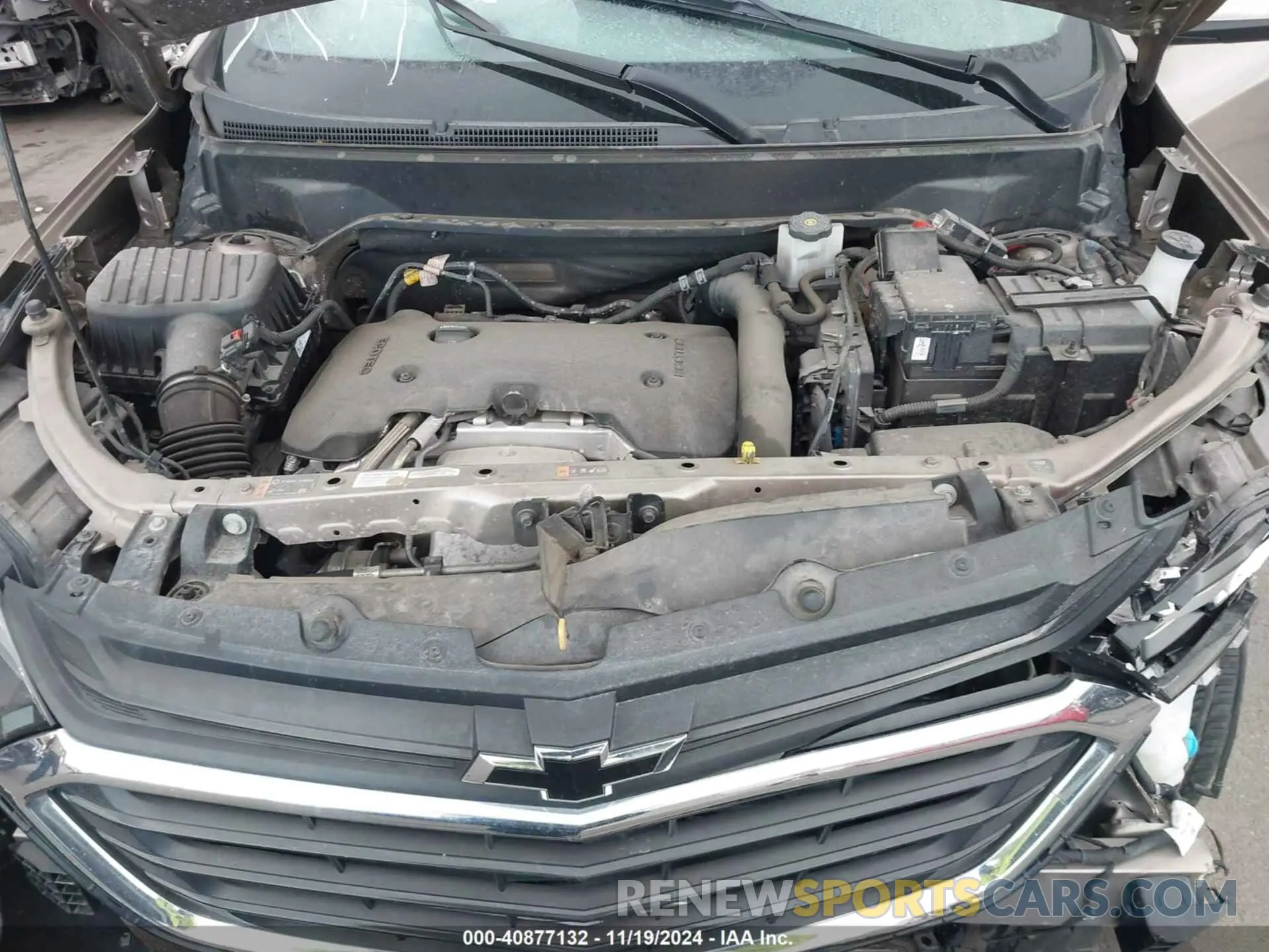 10 Photograph of a damaged car 2GNAXVEXXK6188627 CHEVROLET EQUINOX 2019