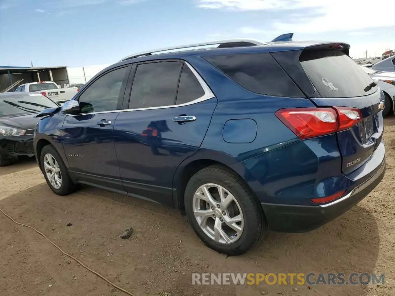 2 Photograph of a damaged car 2GNAXXEV0K6196729 CHEVROLET EQUINOX 2019