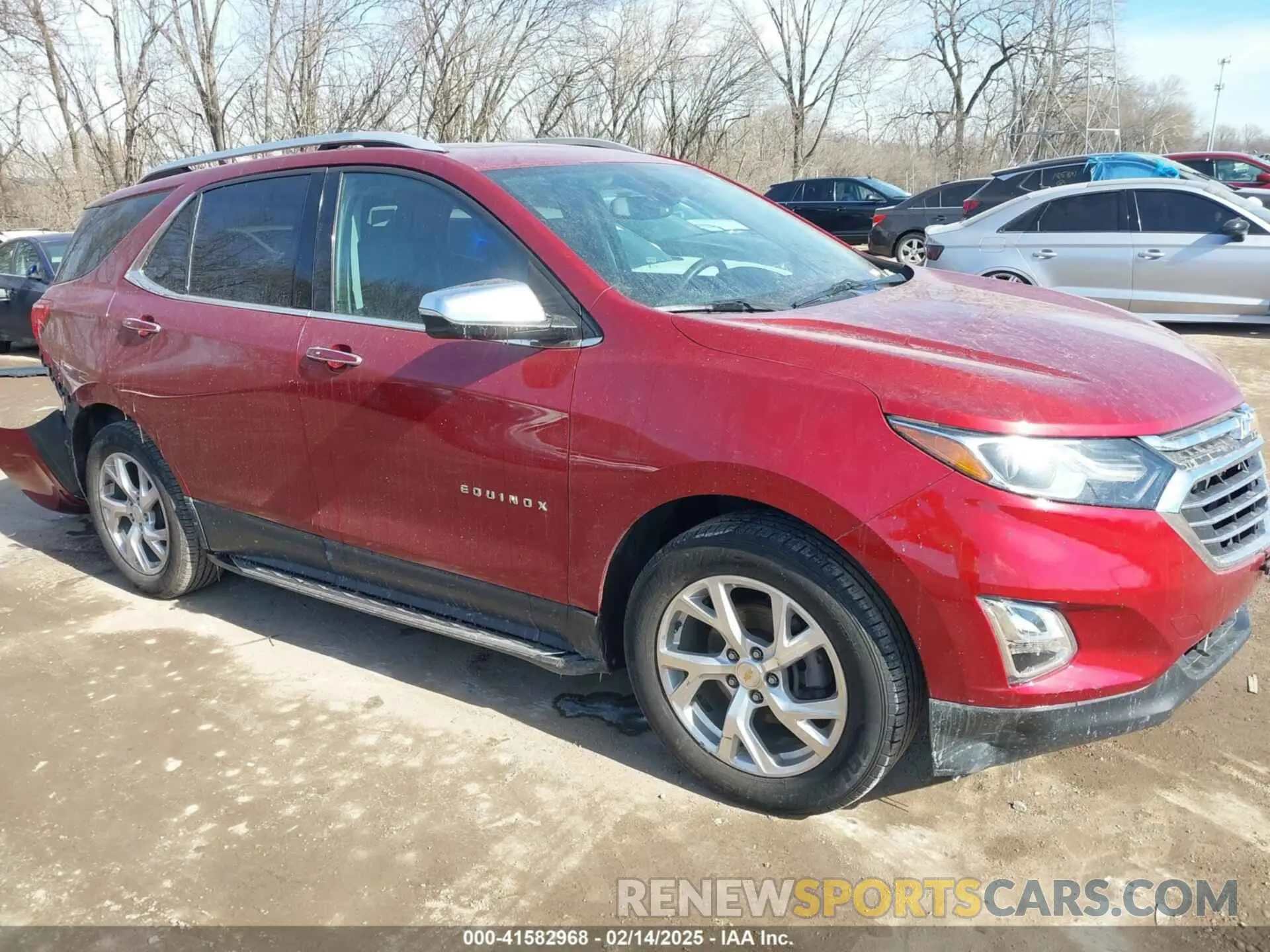 1 Photograph of a damaged car 2GNAXXEV1K6205826 CHEVROLET EQUINOX 2019