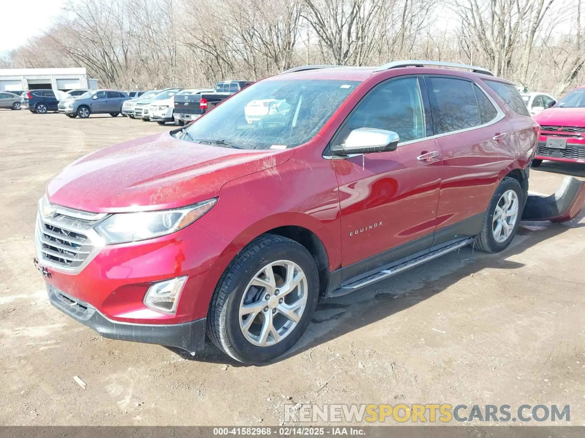 2 Photograph of a damaged car 2GNAXXEV1K6205826 CHEVROLET EQUINOX 2019
