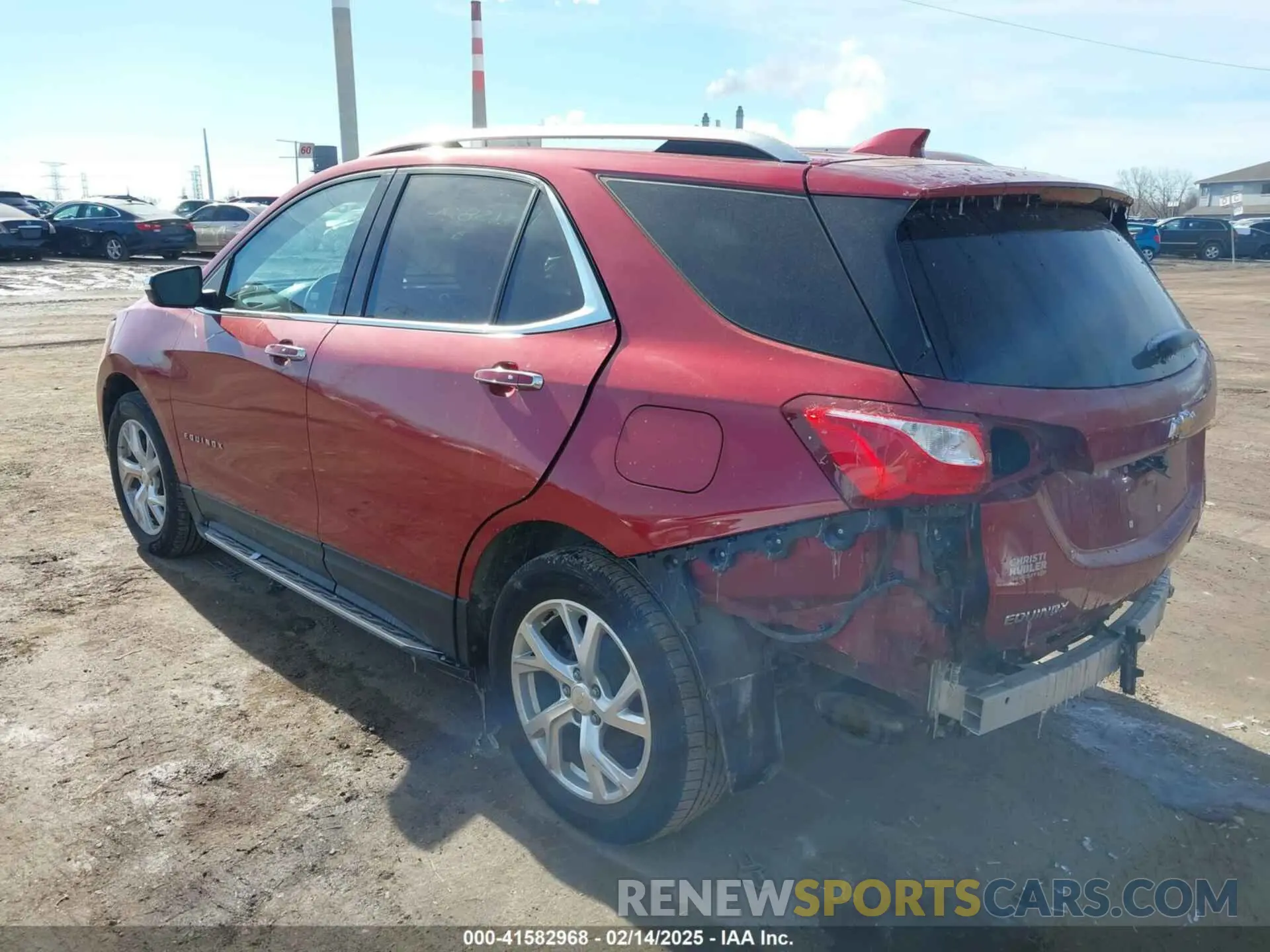 3 Photograph of a damaged car 2GNAXXEV1K6205826 CHEVROLET EQUINOX 2019