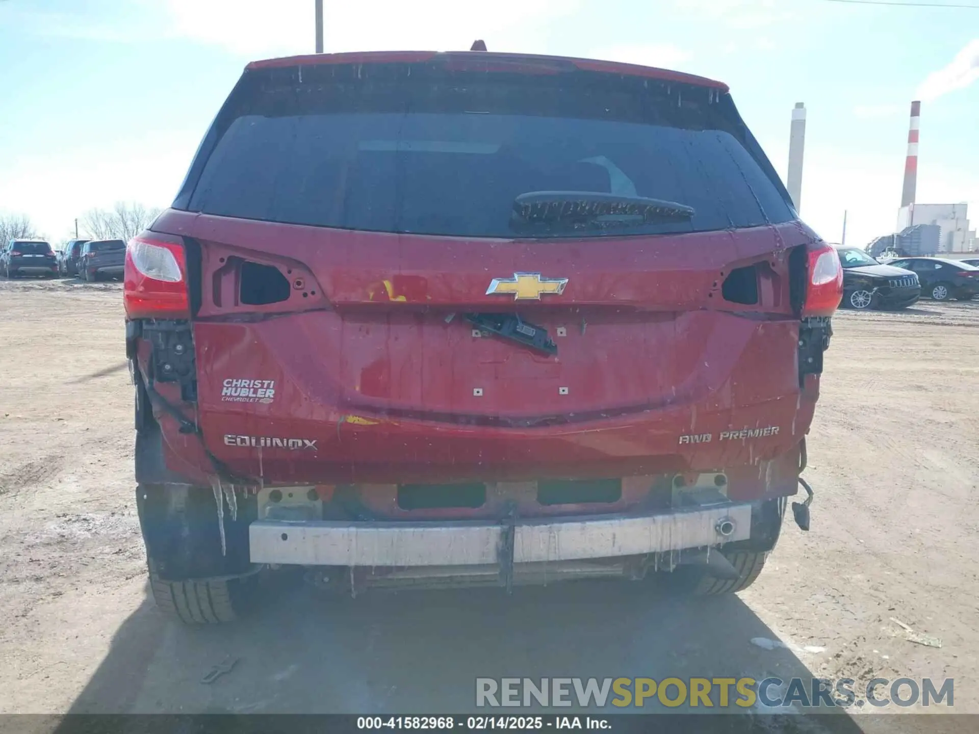 6 Photograph of a damaged car 2GNAXXEV1K6205826 CHEVROLET EQUINOX 2019
