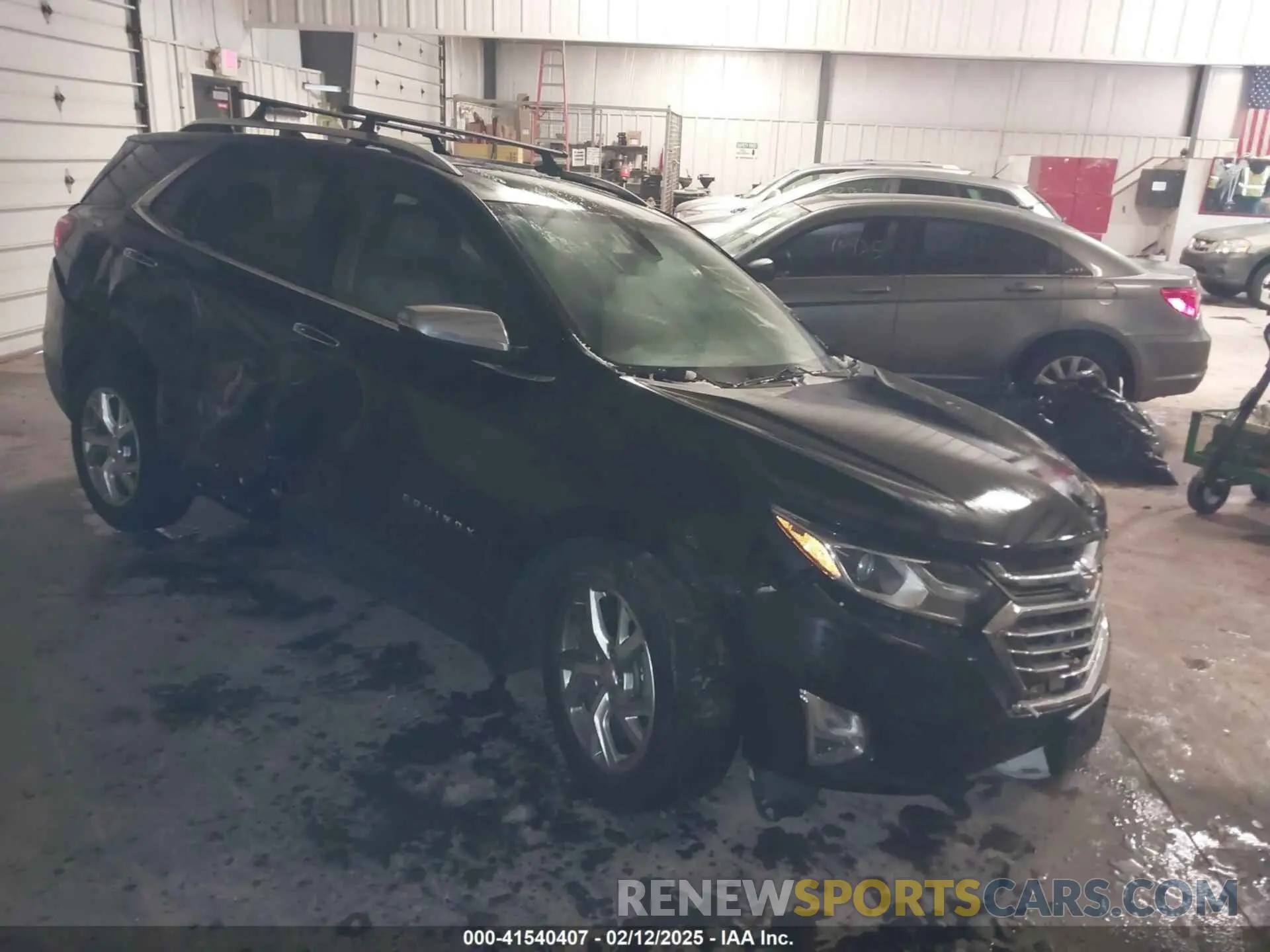 1 Photograph of a damaged car 2GNAXXEV1K6231746 CHEVROLET EQUINOX 2019