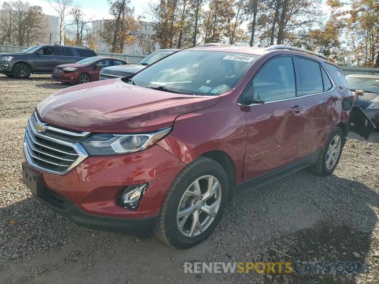 1 Photograph of a damaged car 2GNAXXEV2K6175736 CHEVROLET EQUINOX 2019