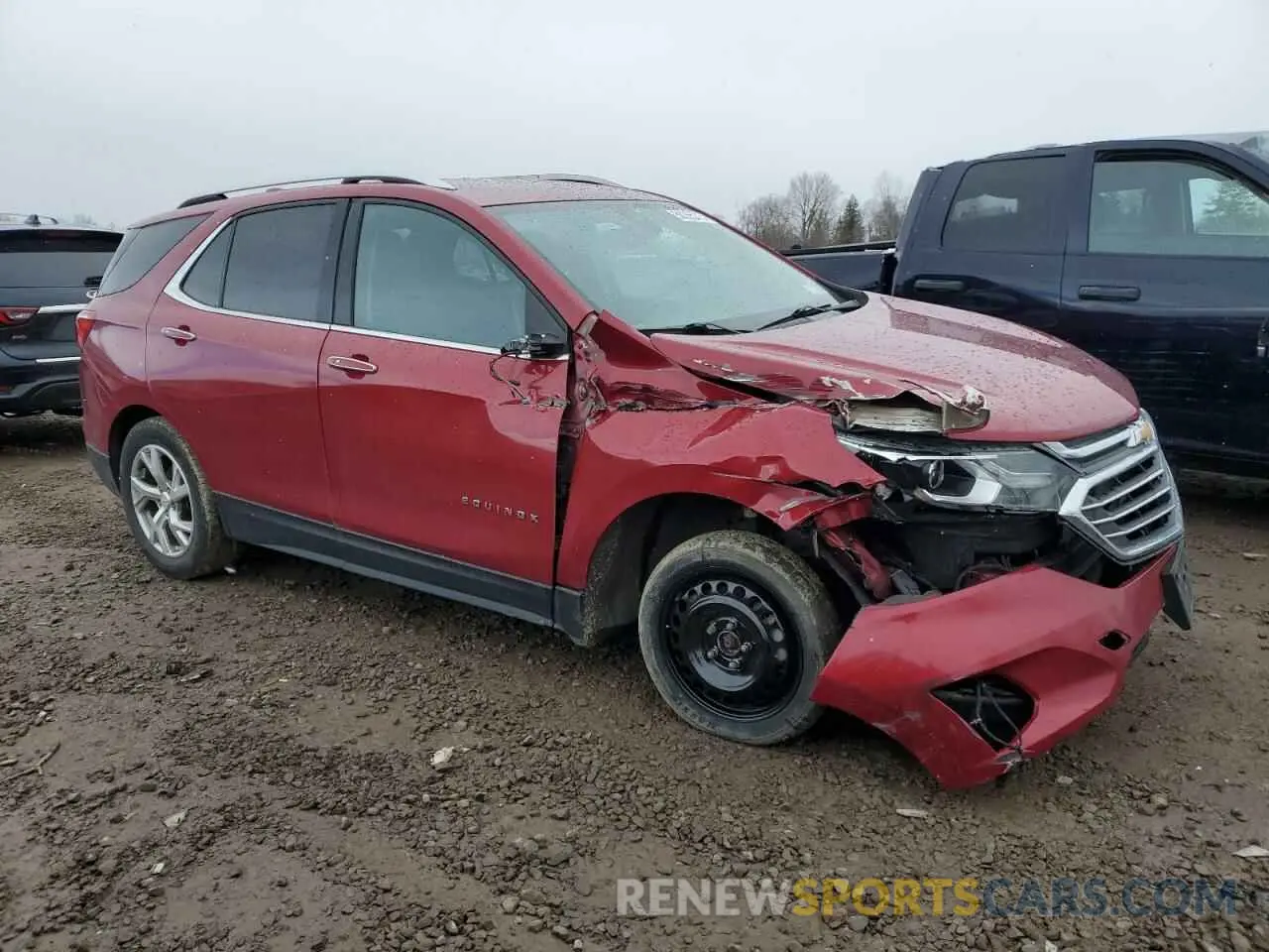 4 Photograph of a damaged car 2GNAXXEV3K6161652 CHEVROLET EQUINOX 2019