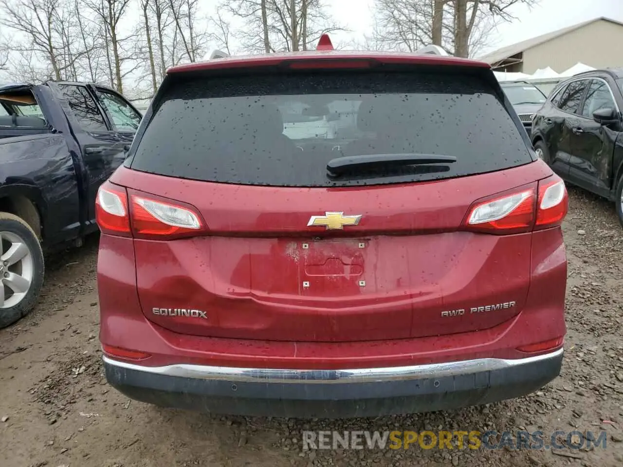 6 Photograph of a damaged car 2GNAXXEV3K6161652 CHEVROLET EQUINOX 2019