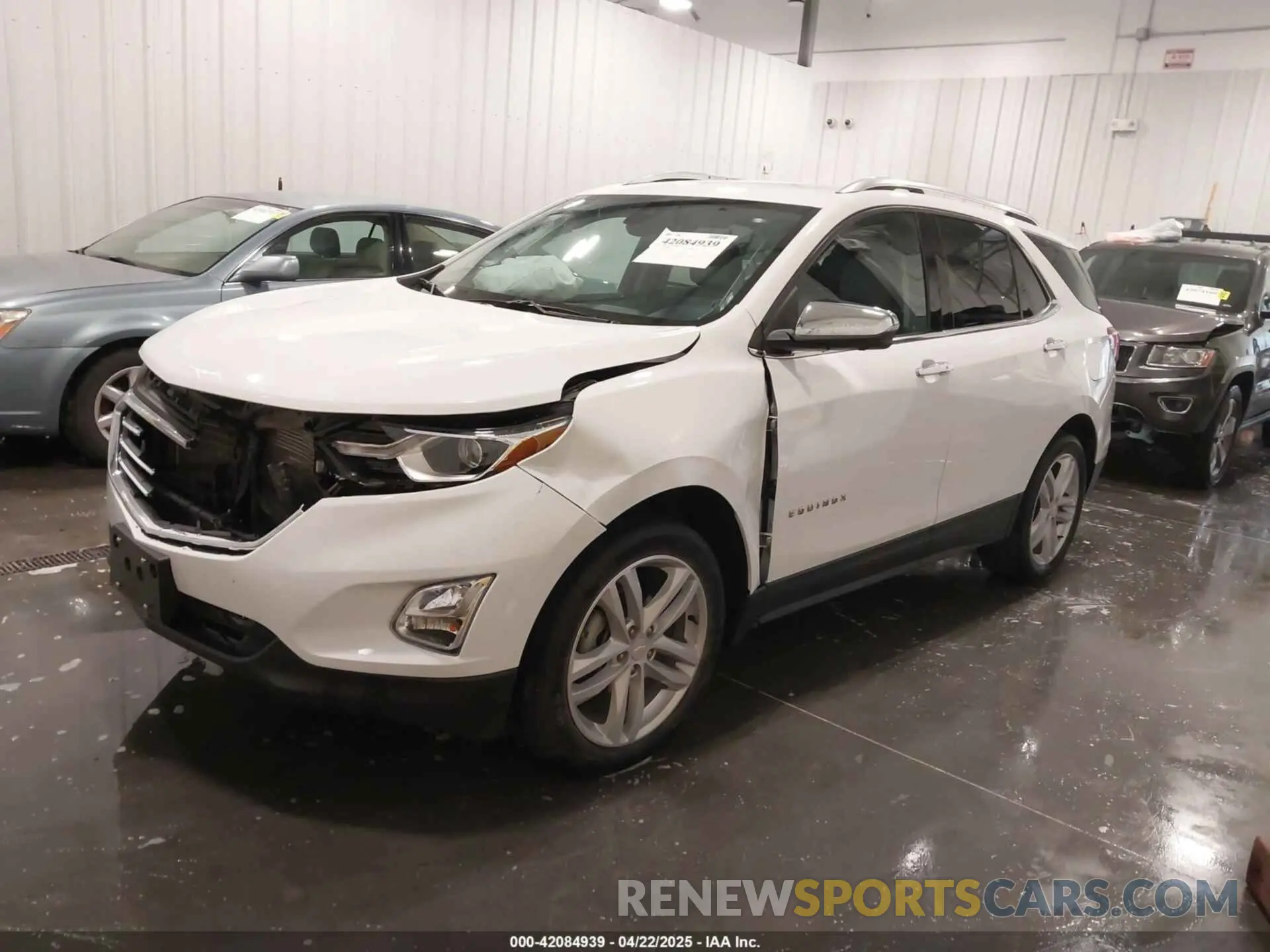 2 Photograph of a damaged car 2GNAXXEV3K6265784 CHEVROLET EQUINOX 2019