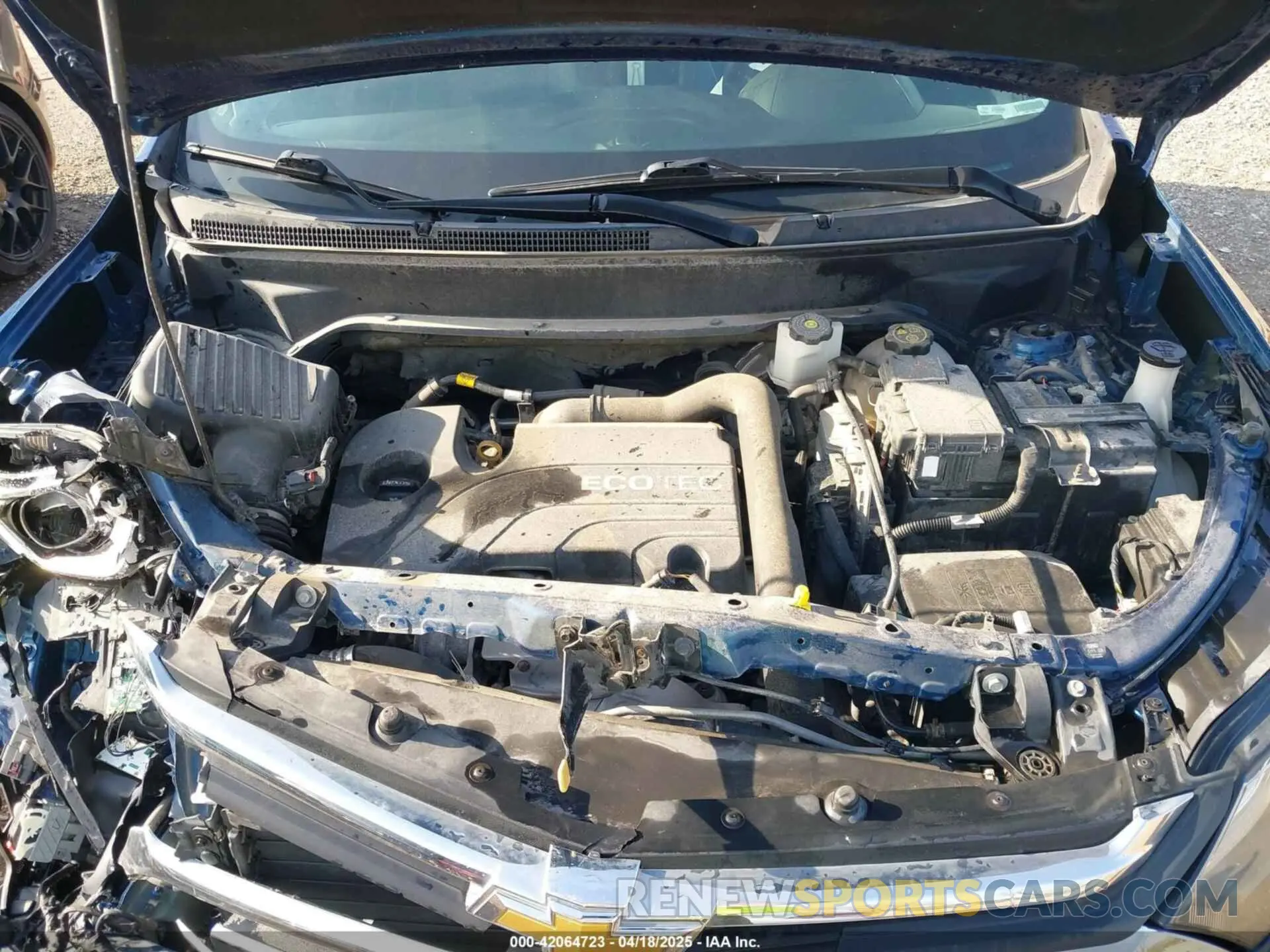10 Photograph of a damaged car 2GNAXXEV8K6274206 CHEVROLET EQUINOX 2019