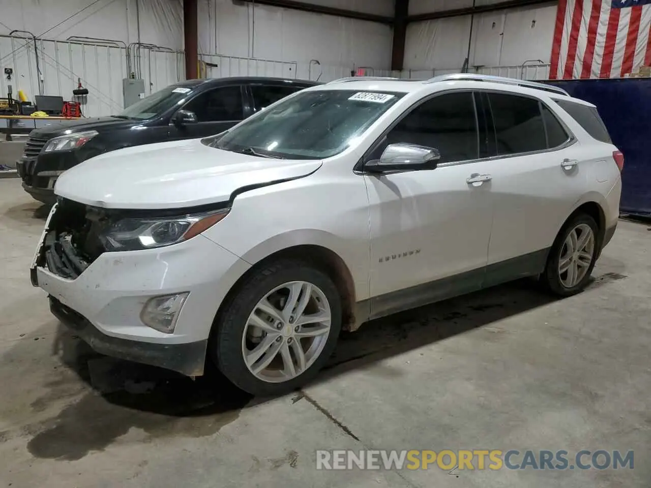 1 Photograph of a damaged car 2GNAXXEVXK6171093 CHEVROLET EQUINOX 2019