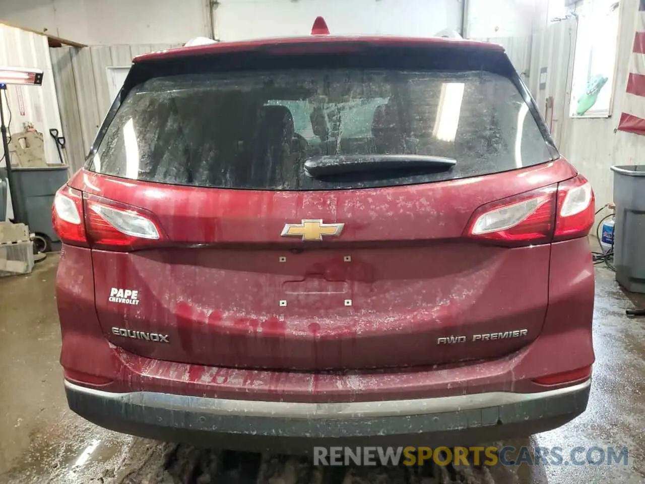 6 Photograph of a damaged car 2GNAXXEVXK6243913 CHEVROLET EQUINOX 2019