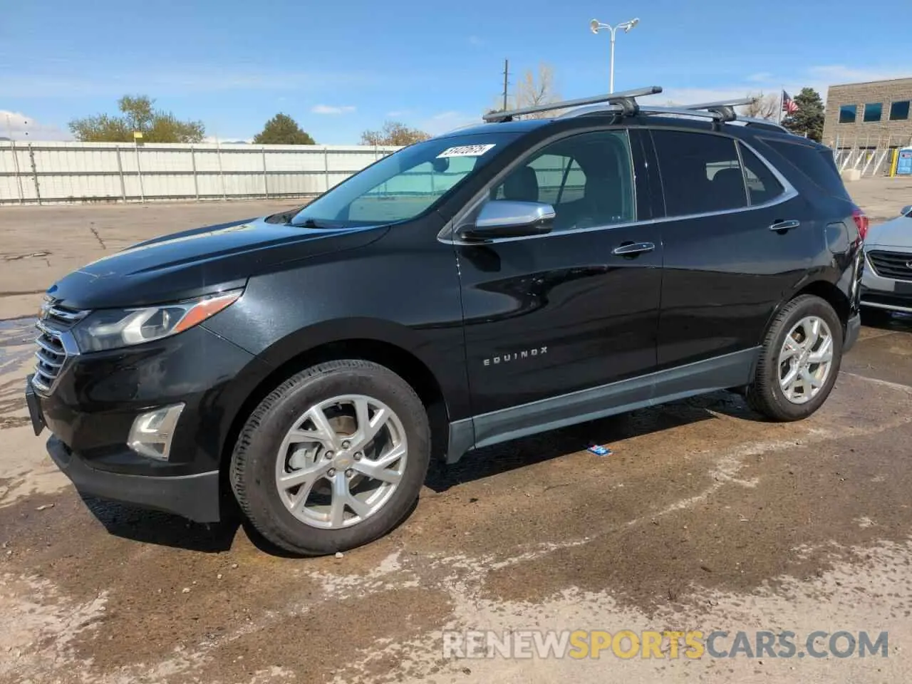 1 Photograph of a damaged car 2GNAXXEVXK6298846 CHEVROLET EQUINOX 2019