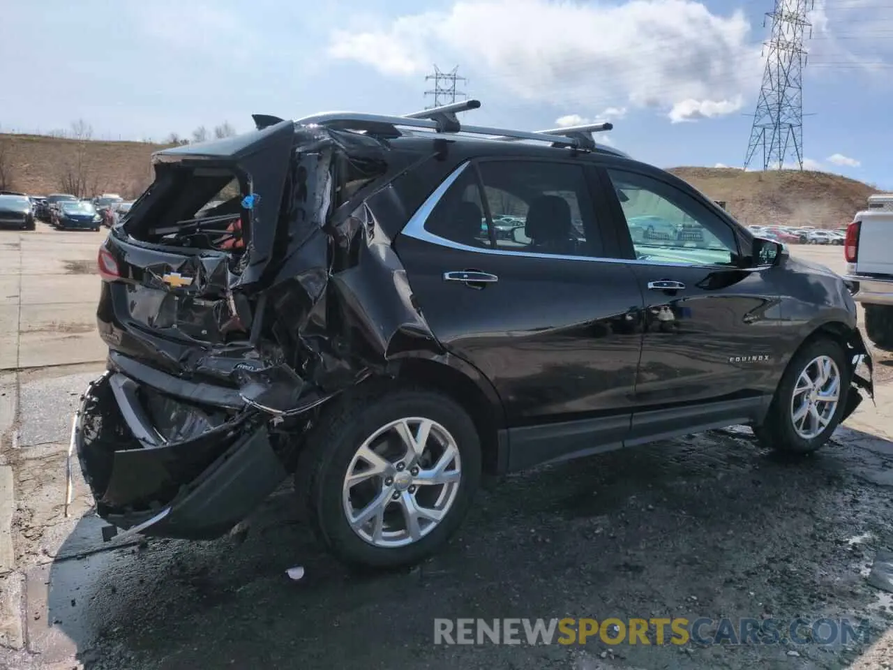 3 Photograph of a damaged car 2GNAXXEVXK6298846 CHEVROLET EQUINOX 2019
