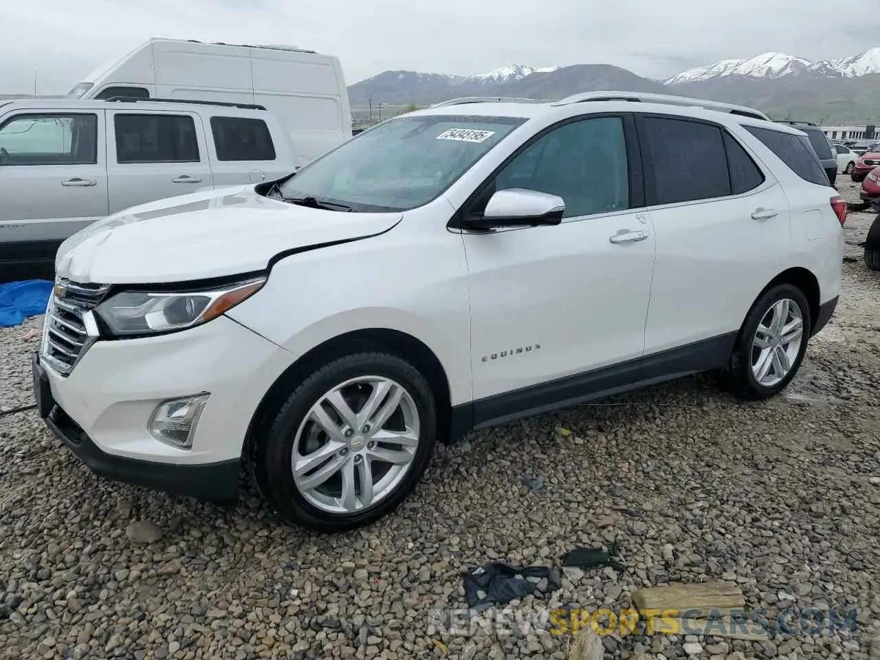 1 Photograph of a damaged car 2GNAXYEX1K6127815 CHEVROLET EQUINOX 2019