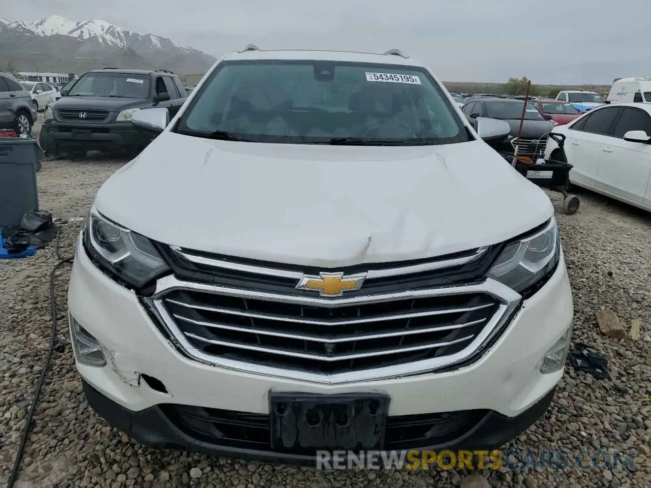 5 Photograph of a damaged car 2GNAXYEX1K6127815 CHEVROLET EQUINOX 2019