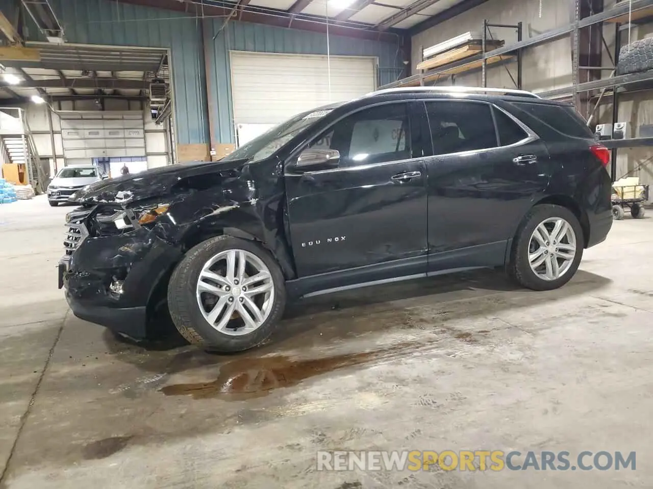 1 Photograph of a damaged car 2GNAXYEX1K6175296 CHEVROLET EQUINOX 2019