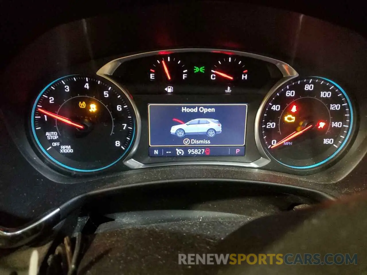 9 Photograph of a damaged car 2GNAXYEX1K6175296 CHEVROLET EQUINOX 2019