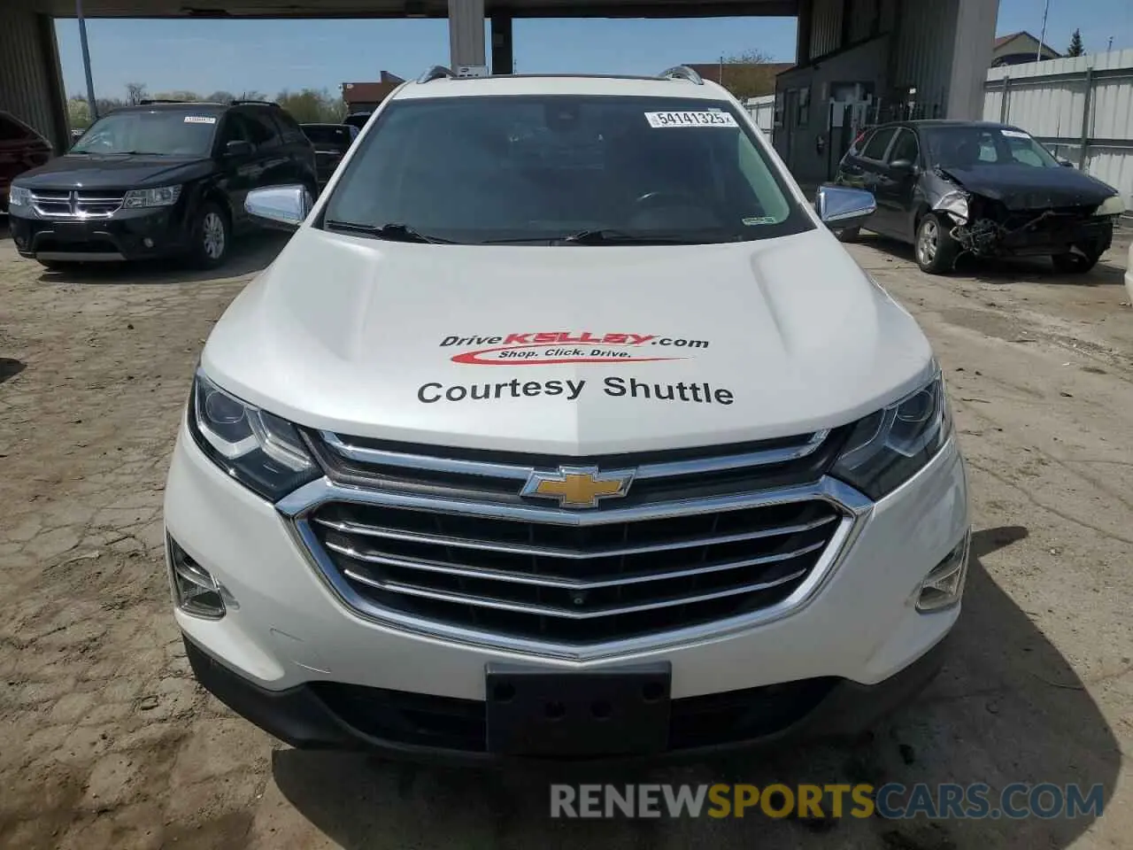 5 Photograph of a damaged car 2GNAXYEX1K6292389 CHEVROLET EQUINOX 2019