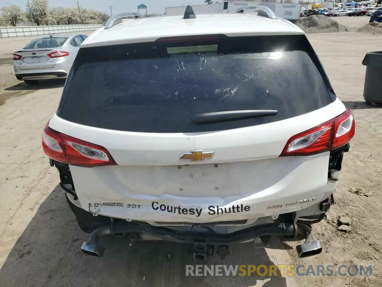 6 Photograph of a damaged car 2GNAXYEX1K6292389 CHEVROLET EQUINOX 2019