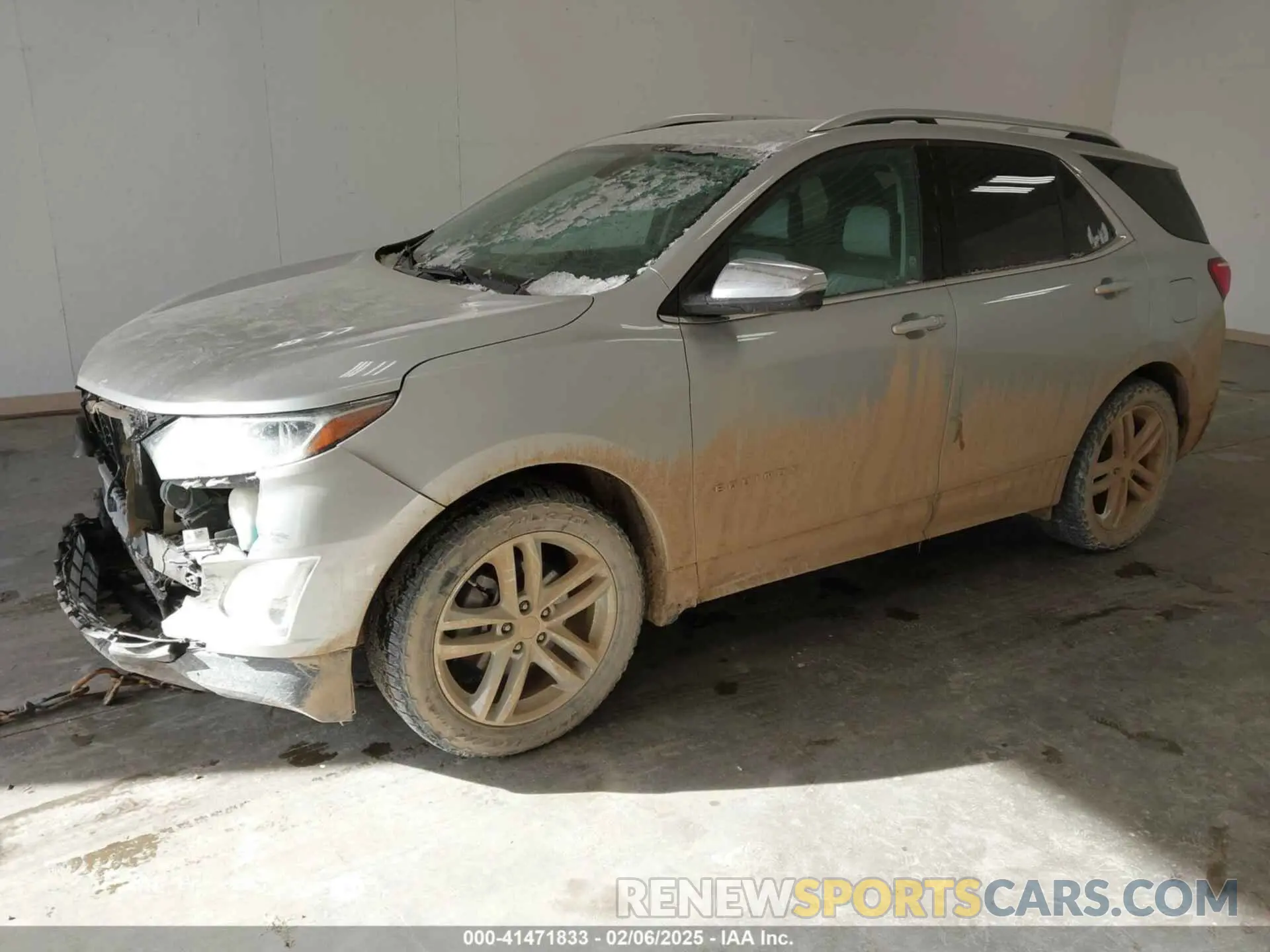 2 Photograph of a damaged car 2GNAXYEX3K6238138 CHEVROLET EQUINOX 2019