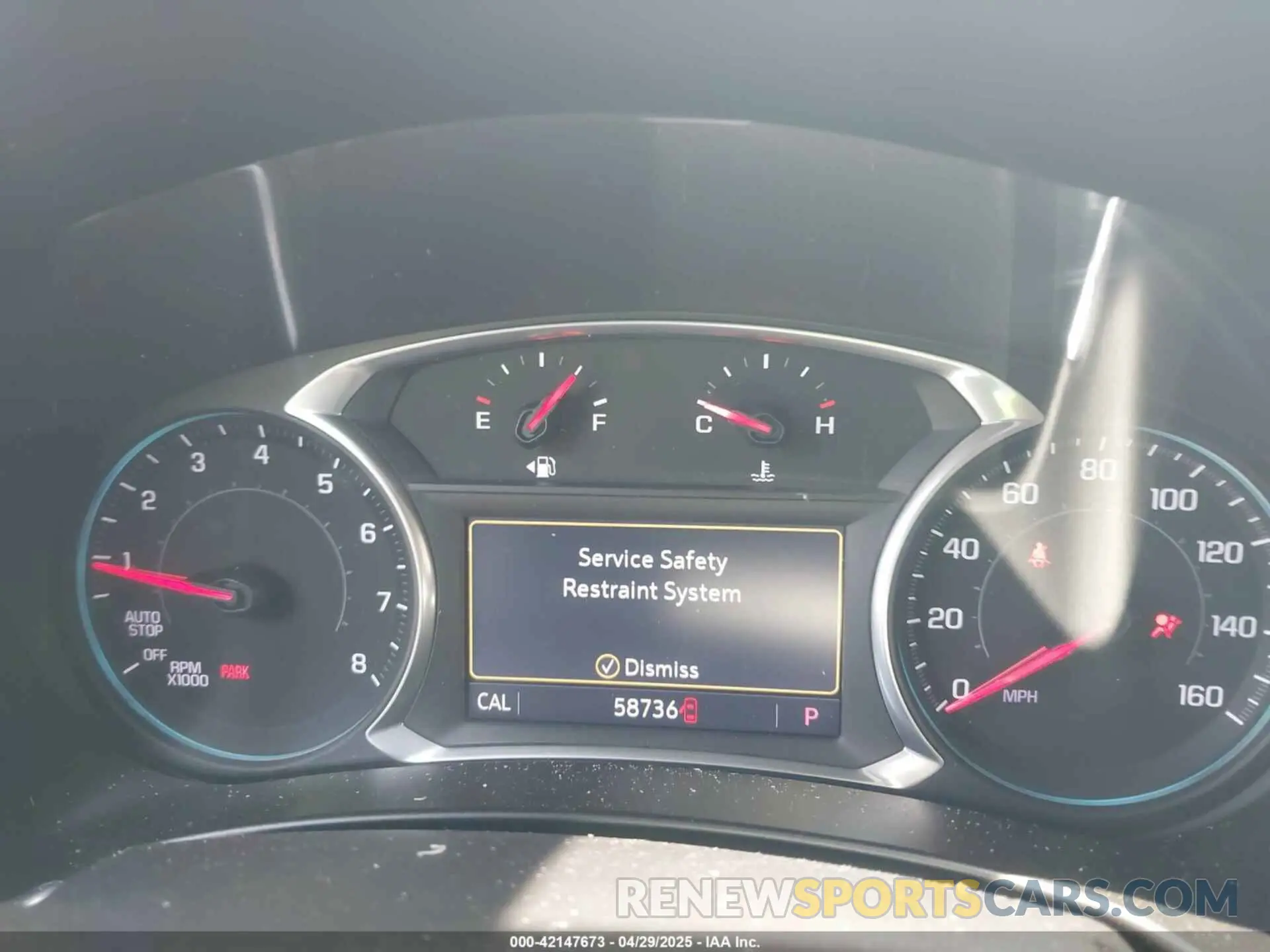 7 Photograph of a damaged car 2GNAXYEX4K6212986 CHEVROLET EQUINOX 2019