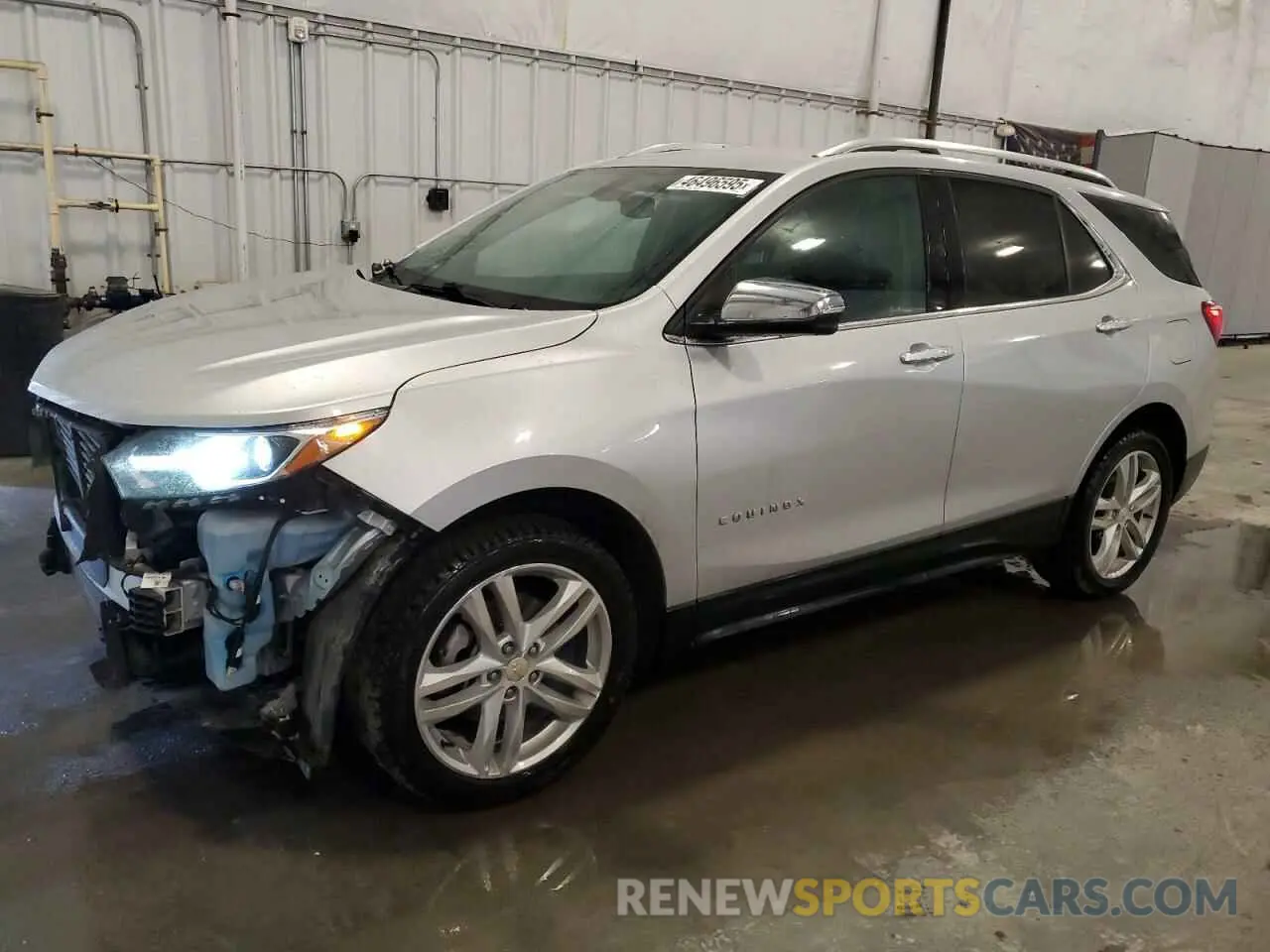 1 Photograph of a damaged car 2GNAXYEX4K6254607 CHEVROLET EQUINOX 2019