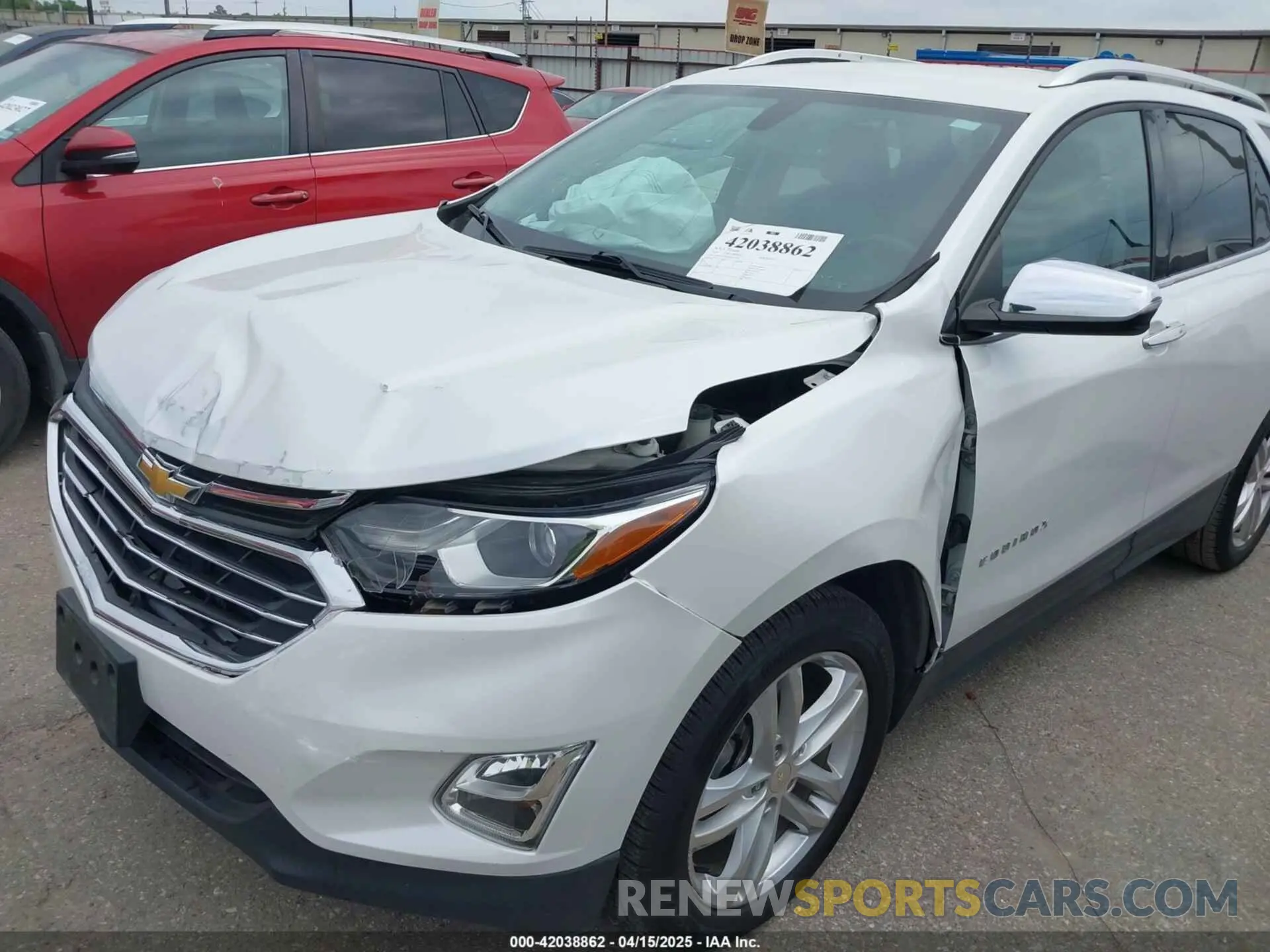 6 Photograph of a damaged car 2GNAXYEX4K6257345 CHEVROLET EQUINOX 2019