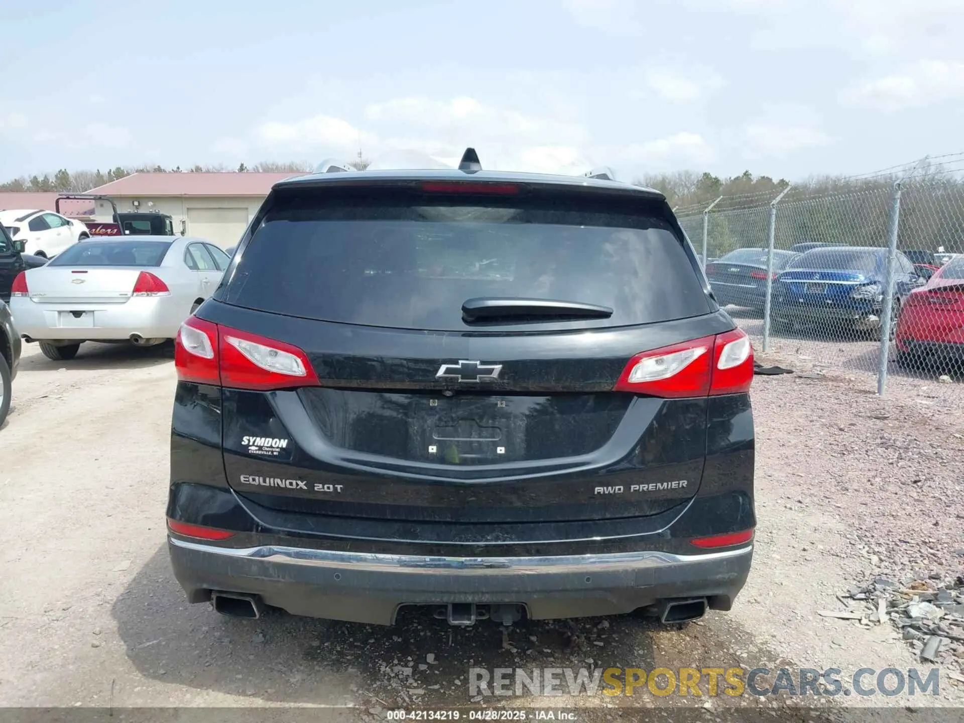 16 Photograph of a damaged car 2GNAXYEX5K6143922 CHEVROLET EQUINOX 2019