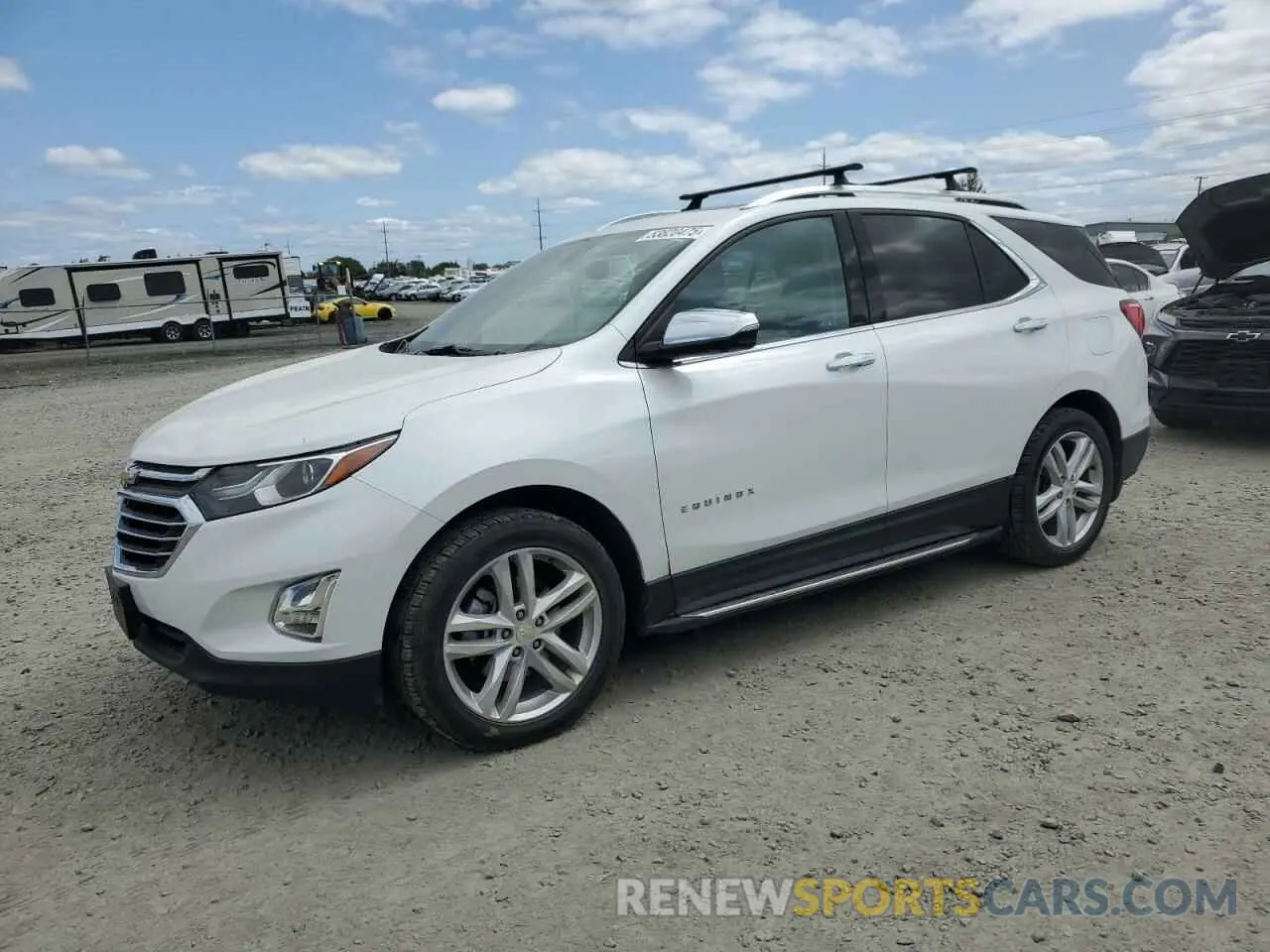 1 Photograph of a damaged car 2GNAXYEX5K6299846 CHEVROLET EQUINOX 2019