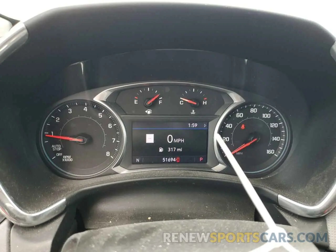 9 Photograph of a damaged car 2GNAXYEX5K6299846 CHEVROLET EQUINOX 2019