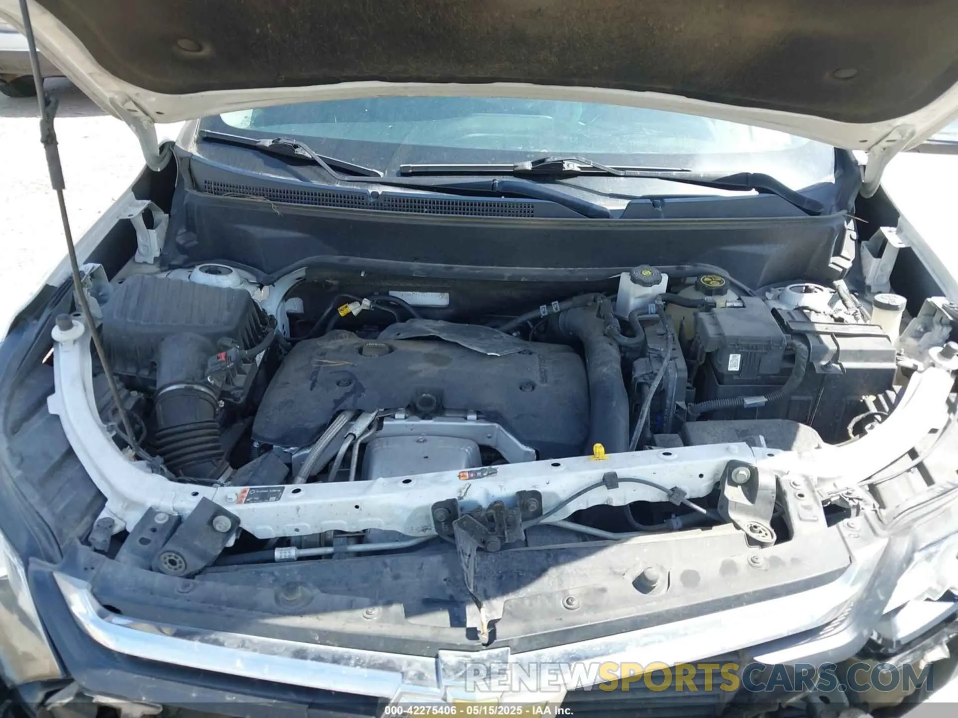 10 Photograph of a damaged car 2GNAXYEX7K6217275 CHEVROLET EQUINOX 2019