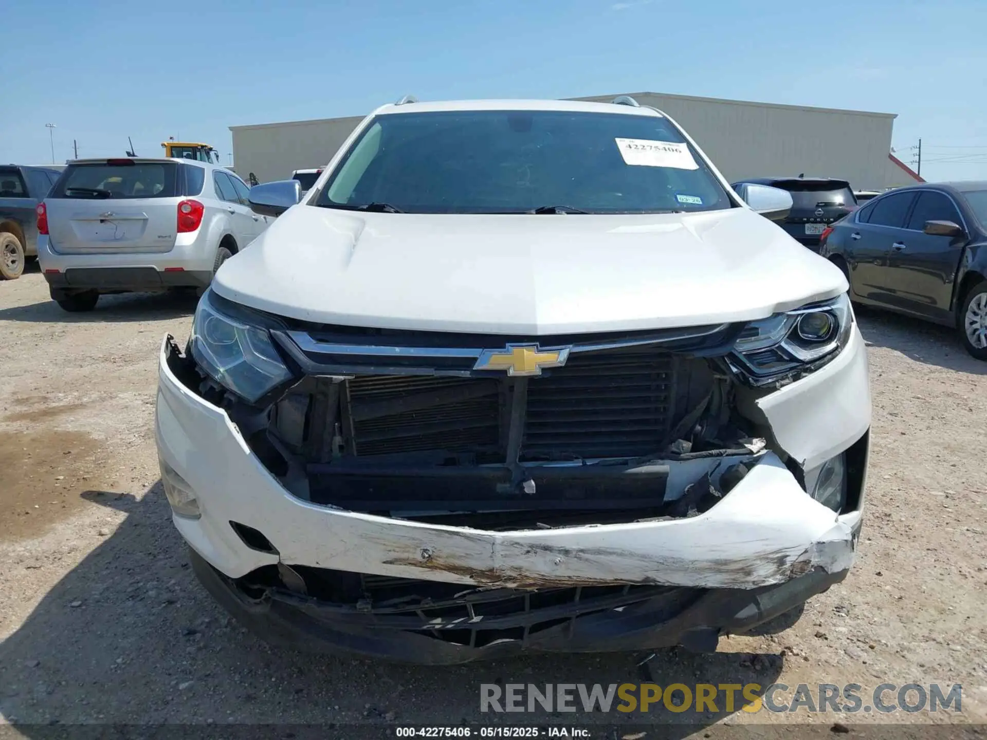 12 Photograph of a damaged car 2GNAXYEX7K6217275 CHEVROLET EQUINOX 2019