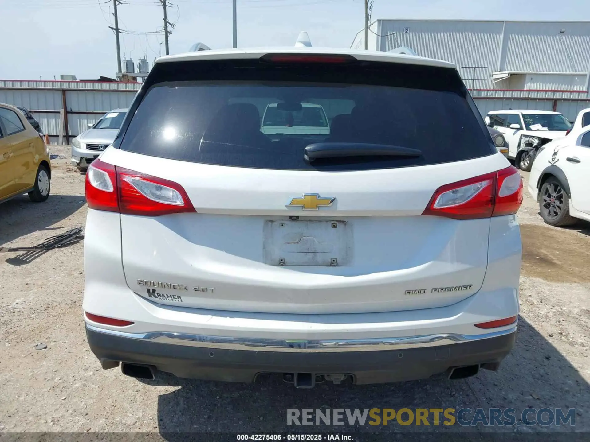 16 Photograph of a damaged car 2GNAXYEX7K6217275 CHEVROLET EQUINOX 2019