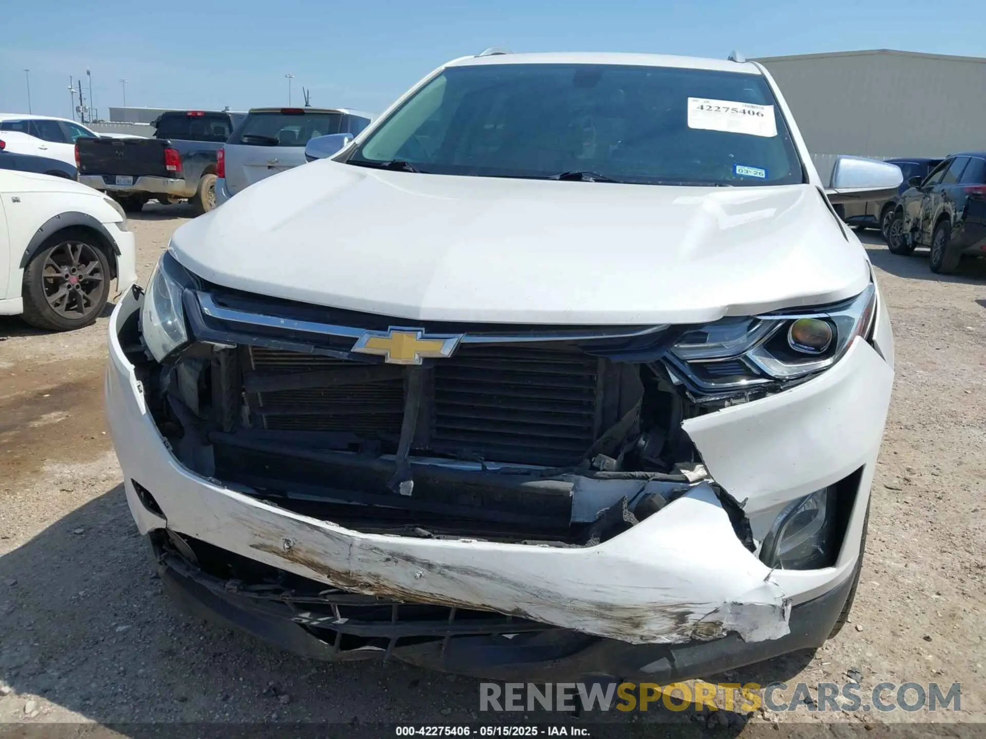6 Photograph of a damaged car 2GNAXYEX7K6217275 CHEVROLET EQUINOX 2019