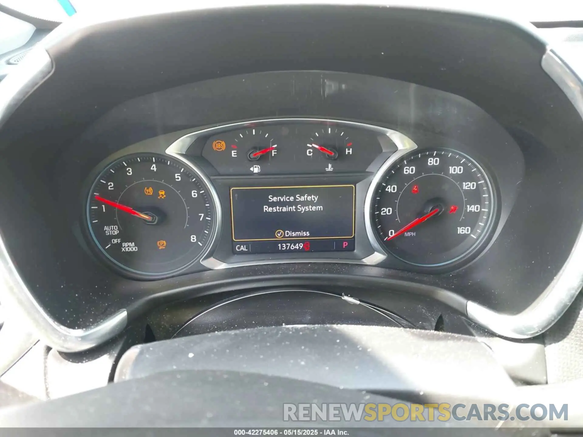 7 Photograph of a damaged car 2GNAXYEX7K6217275 CHEVROLET EQUINOX 2019