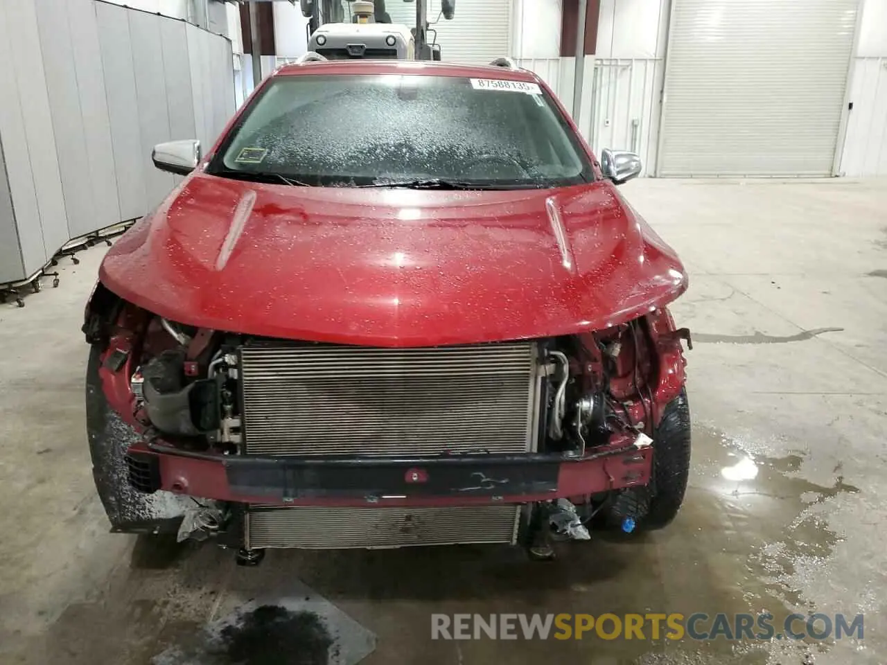 5 Photograph of a damaged car 2GNAXYEX7K6260739 CHEVROLET EQUINOX 2019