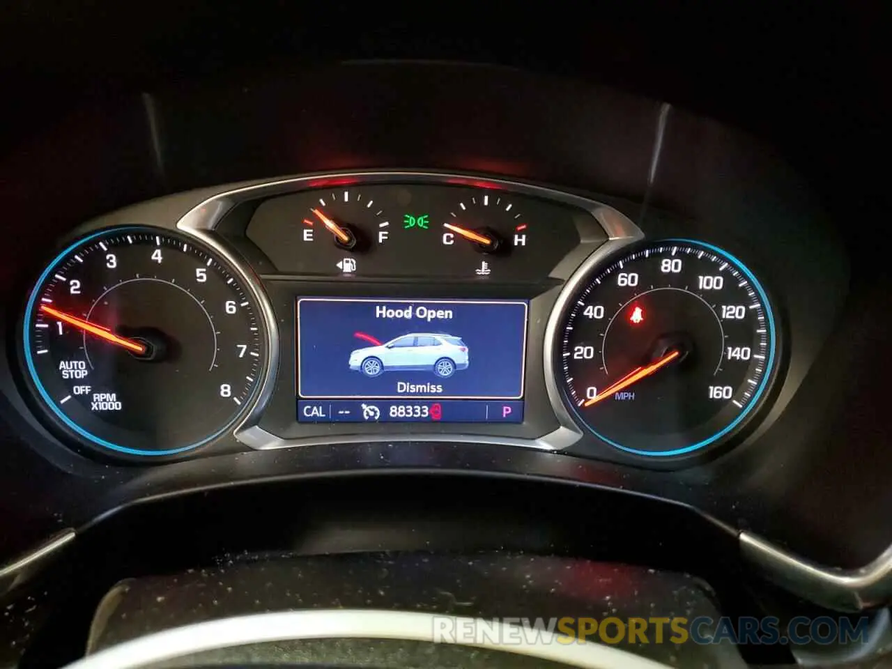 9 Photograph of a damaged car 2GNAXYEX8K6257235 CHEVROLET EQUINOX 2019