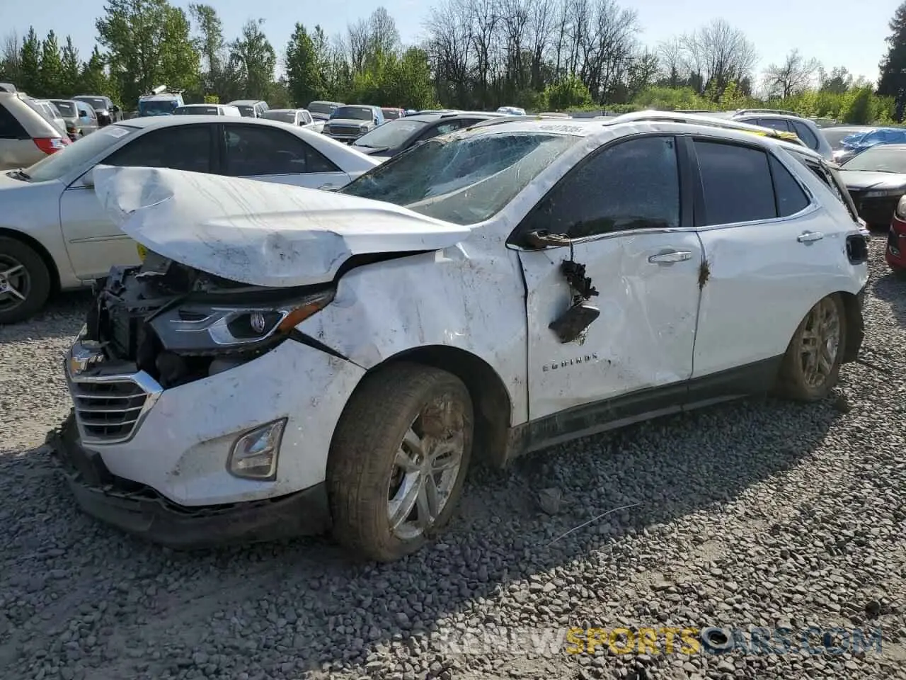 1 Photograph of a damaged car 2GNAXYEX8K6293880 CHEVROLET EQUINOX 2019