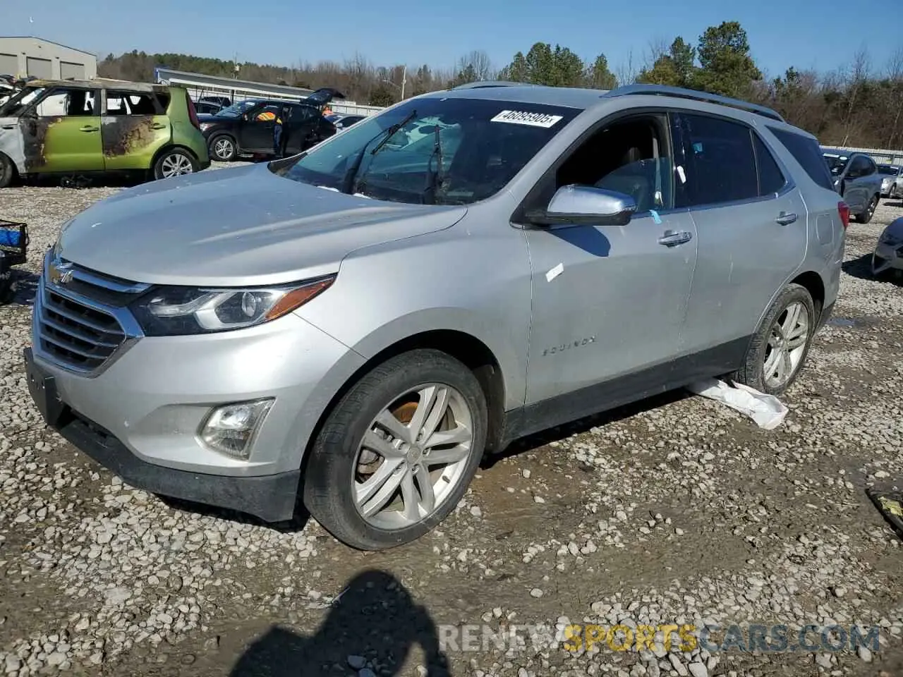 1 Photograph of a damaged car 2GNAXYEX8K6296214 CHEVROLET EQUINOX 2019