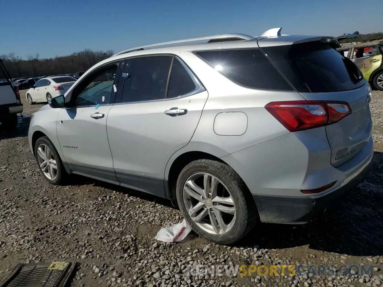 2 Photograph of a damaged car 2GNAXYEX8K6296214 CHEVROLET EQUINOX 2019