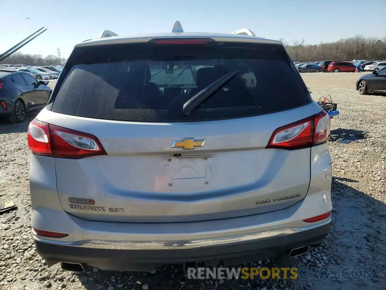 6 Photograph of a damaged car 2GNAXYEX8K6296214 CHEVROLET EQUINOX 2019