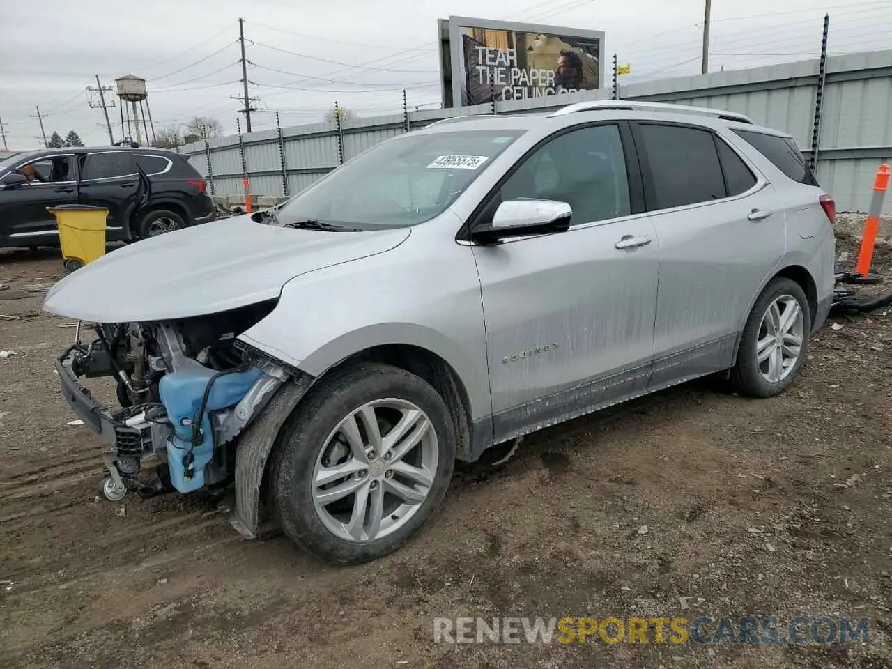 1 Photograph of a damaged car 2GNAXYEXXK6222972 CHEVROLET EQUINOX 2019
