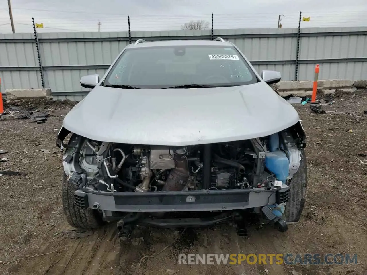 5 Photograph of a damaged car 2GNAXYEXXK6222972 CHEVROLET EQUINOX 2019