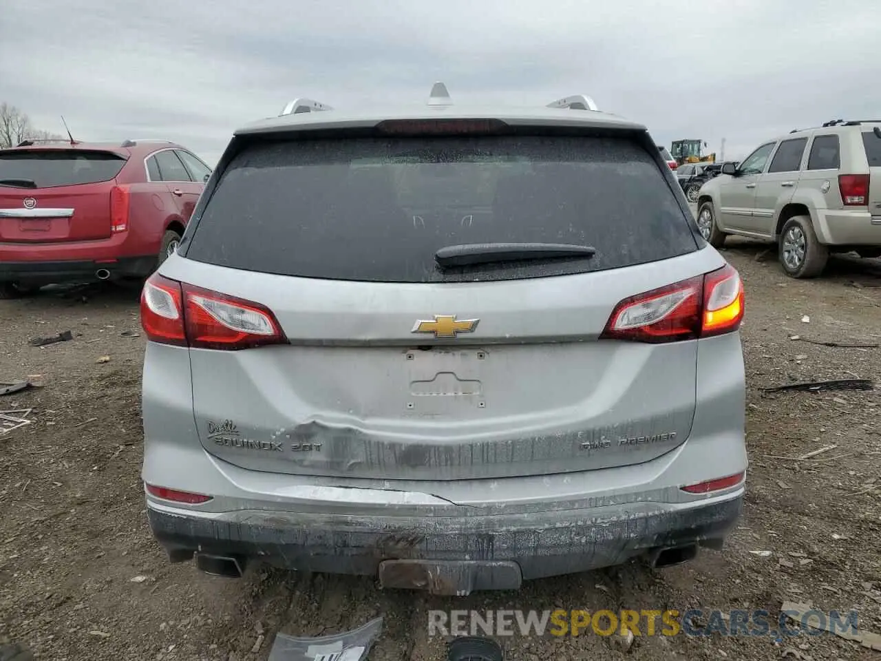 6 Photograph of a damaged car 2GNAXYEXXK6222972 CHEVROLET EQUINOX 2019