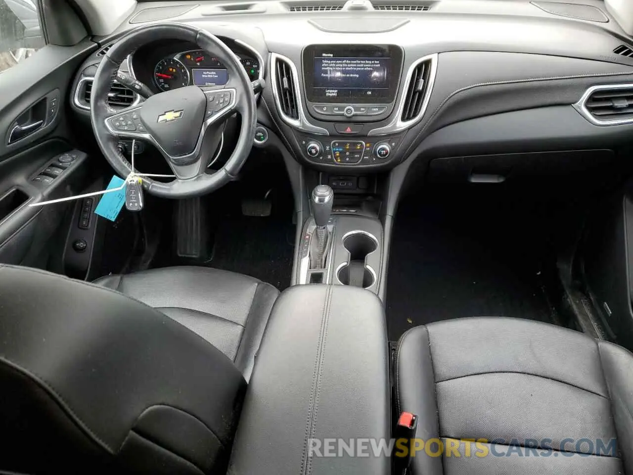 8 Photograph of a damaged car 2GNAXYEXXK6222972 CHEVROLET EQUINOX 2019